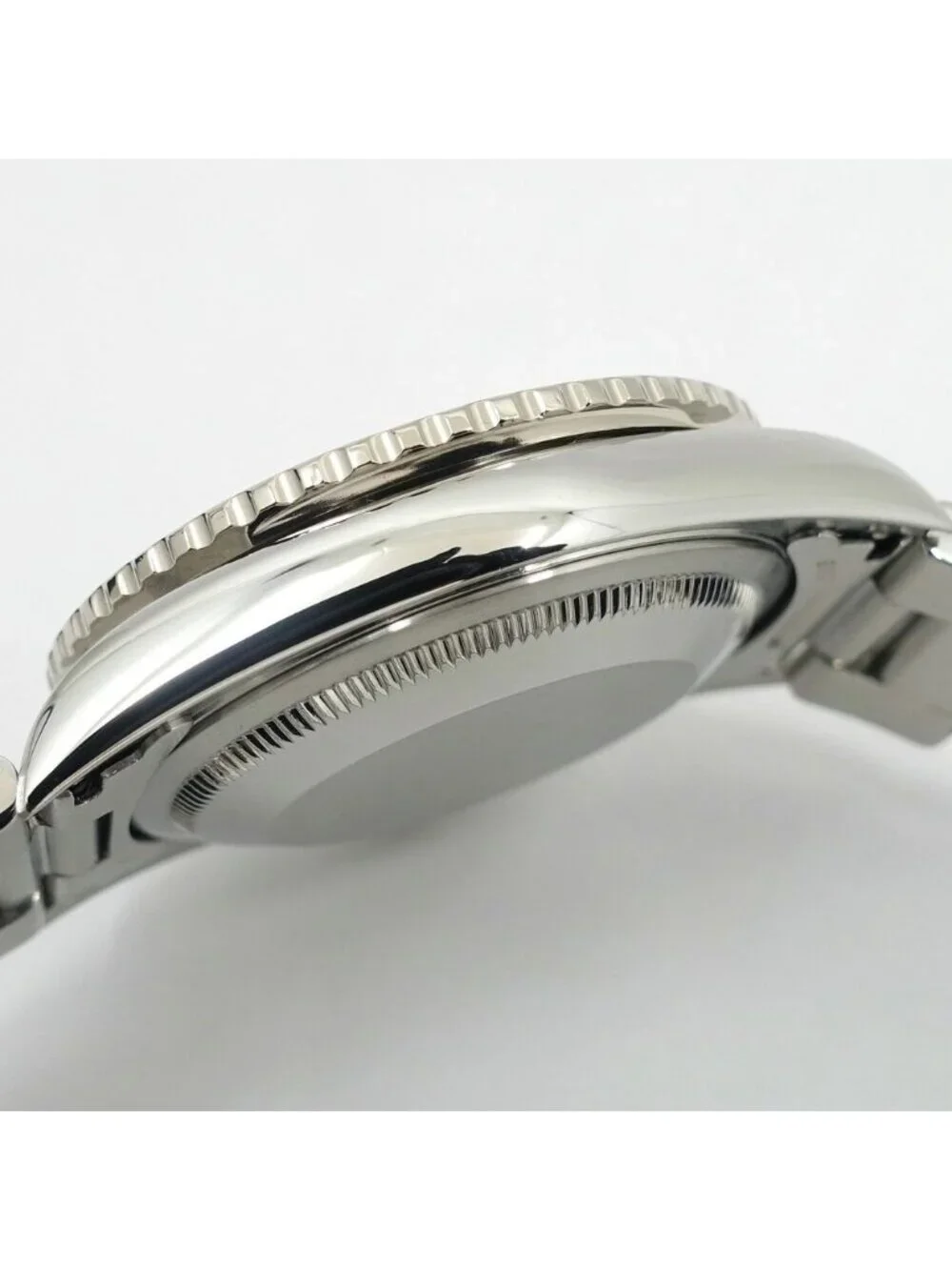 Rolex Datejust Thunderbird 36 SS 18k White Gold Dial Automatic Winding Watch